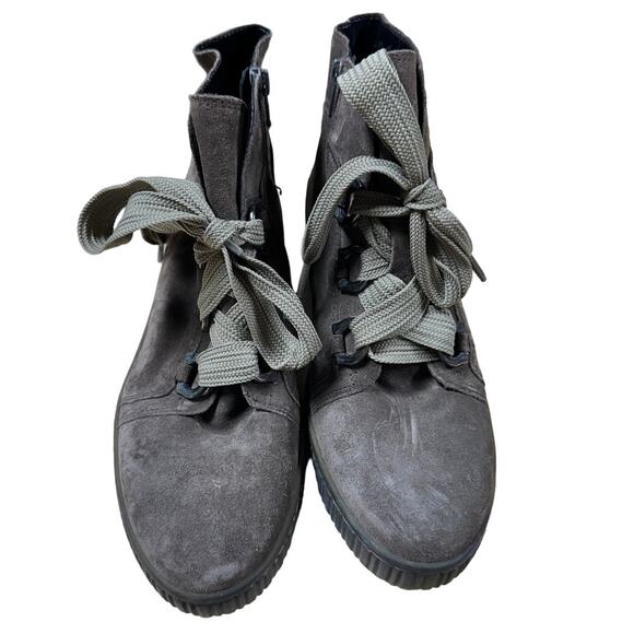 Gabor NWOB Jollys Ankle Boot Brown 93.760.13 Women's Size 6.5 Lace Up Size Zip - Picture 5 of 10